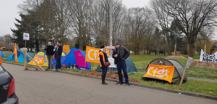 Rouen. À Rouen, des grévistes de l'hôpital du Rouvray évacués par la force de l'ARS