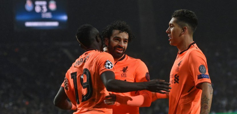 Ligue des champions: le "Fab Three" de Liverpool titulaire face à la Roma