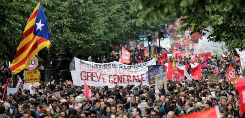 1er Mai: les manifestations ont rassemblé entre 143.500 et 210.000 personnes