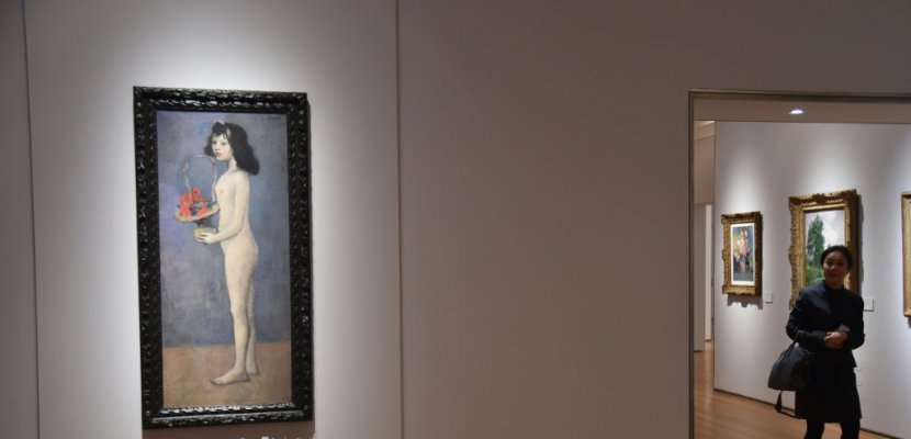 La "fillette" de Picasso adjugée 115 millions de dollars