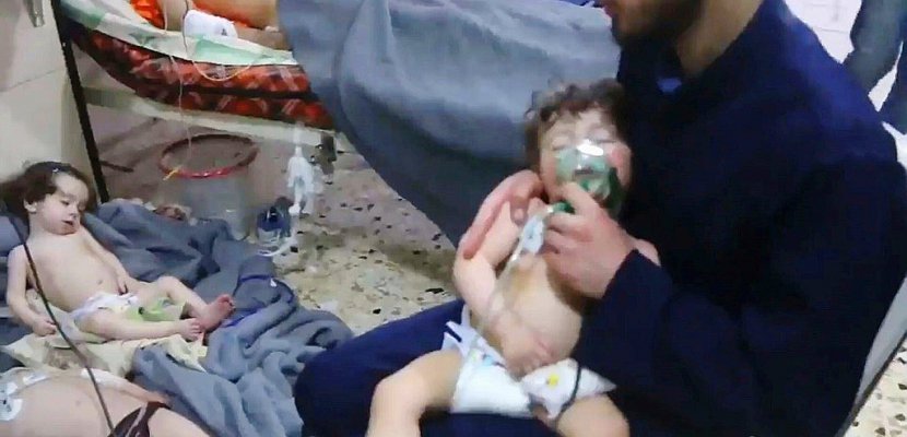 Syrie : pour Assad, les accusations d'attaque chimique à Douma sont "une farce"