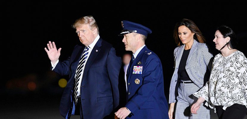Trump accueille les trois Américains libérés par Pyongyang