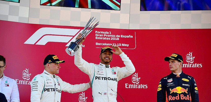 GP d'Espagne: Lewis Hamilton retrouvé
