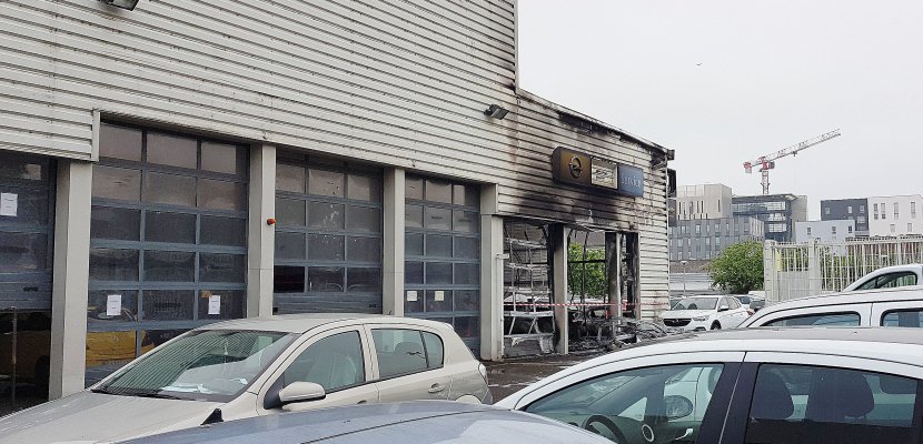 Rouen. Incendie chez Opel à Rouen : voitures brûlées, salariés au chômage technique