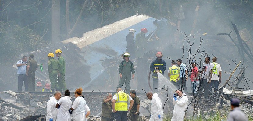 Deuil national à Cuba après un accident d'avion qui a fait 107 morts
