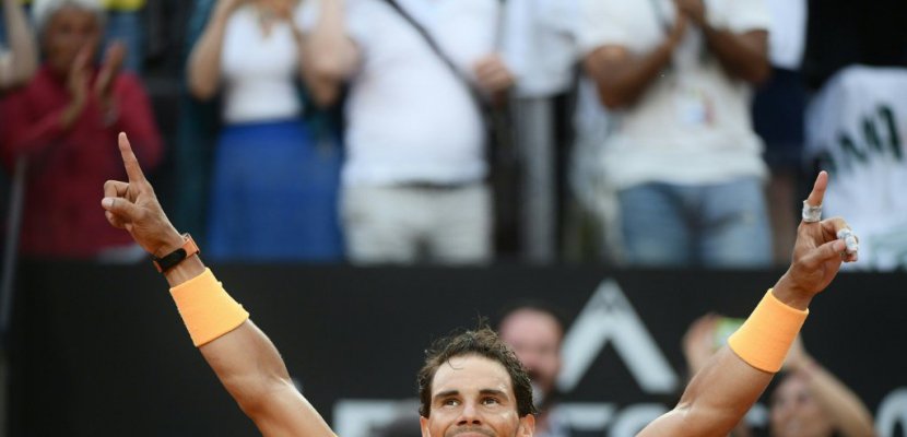 Rafael Nadal remporte le Masters 1000 de Rome pour la 8e fois