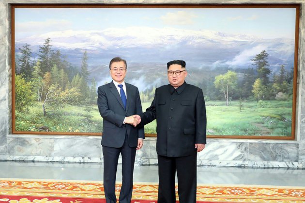 Le président sud-coréen Moon Jae-in a rencontré Kim Jong Un à Panmunjom