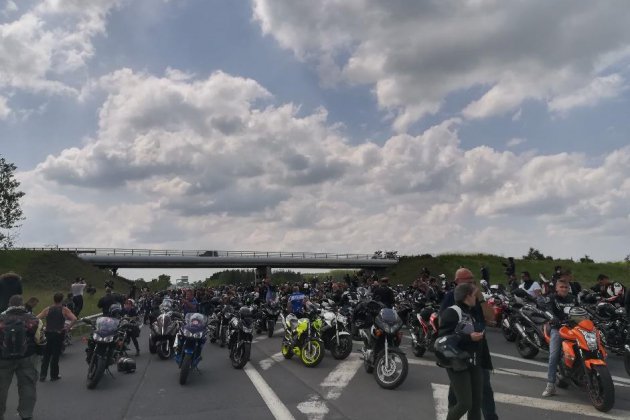 Caen. Opposés au 80 km/h, les motards squattent l'autoroute A13