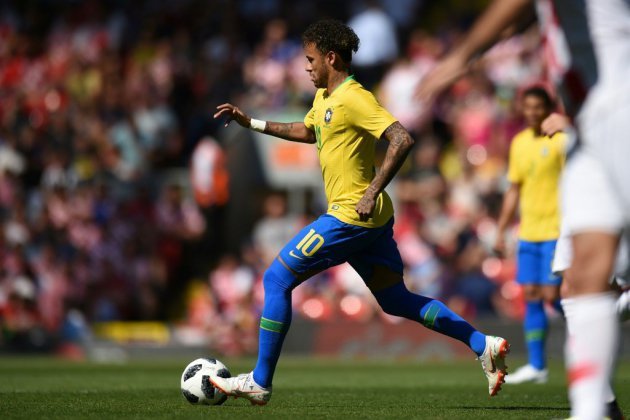 Amical Brésil-Croatie: Neymar rejoue après trois mois d'absence