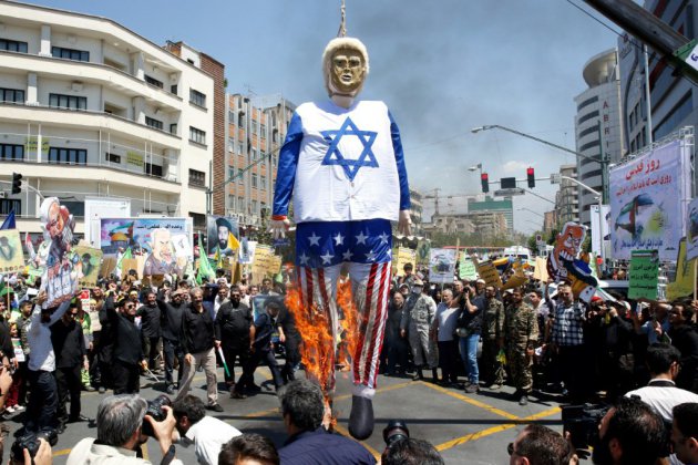 "Journée de Jérusalem": les Iraniens manifestent en soutien aux Palestiniens