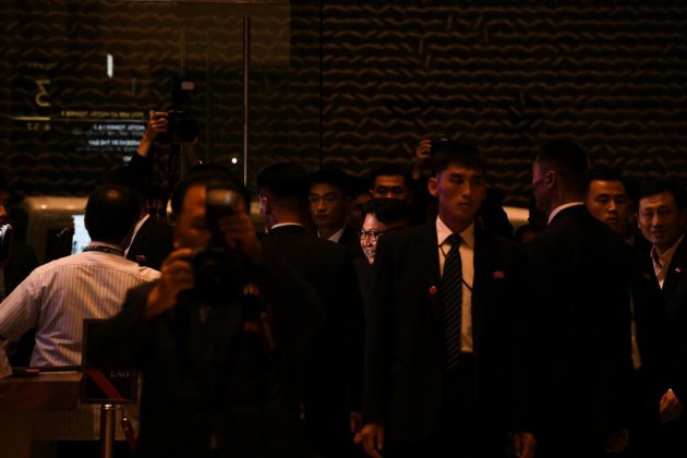Kim Jong Un en sortie nocturne dans Singapour à la veille de son sommet avec Trump (AFP)