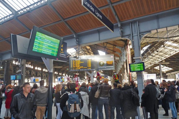 Rouen. Trafic des trains interrompu en gare Saint-Lazare