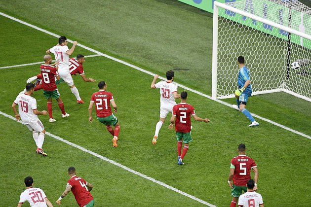 Mondial-2018: l'Iran vainqueur du Maroc 1-0 sur le fil