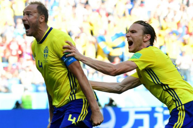 La Suède lance son Mondial-2018 par une victoire 1-0 sur la Corée du Sud
