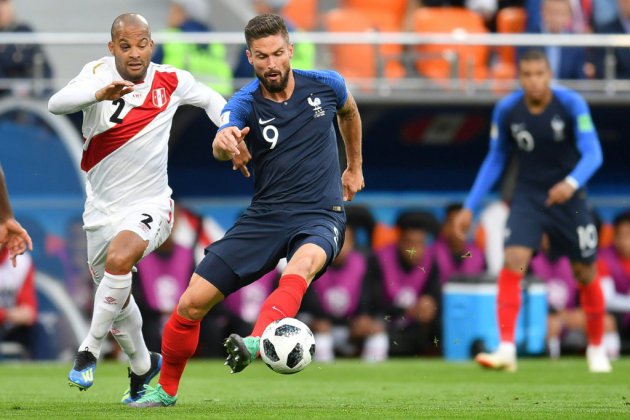 Mondial-2018: Giroud et Matuidi titulaires contre le Pérou