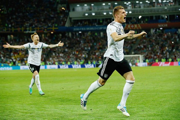 Mondial-2018: l'Allemagne ne meurt jamais et Kroos l'a sauvée