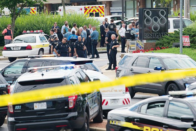 Au moins 5 morts dans une fusillade dans un journal aux Etats-Unis