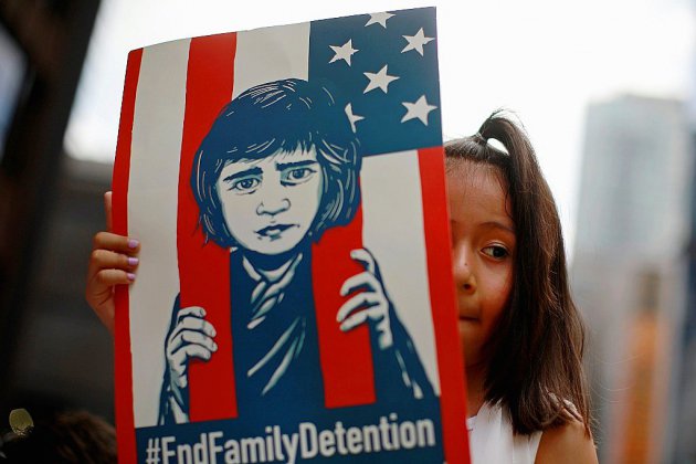 Manifestations aux Etats-Unis pour défendre les familles de clandestins