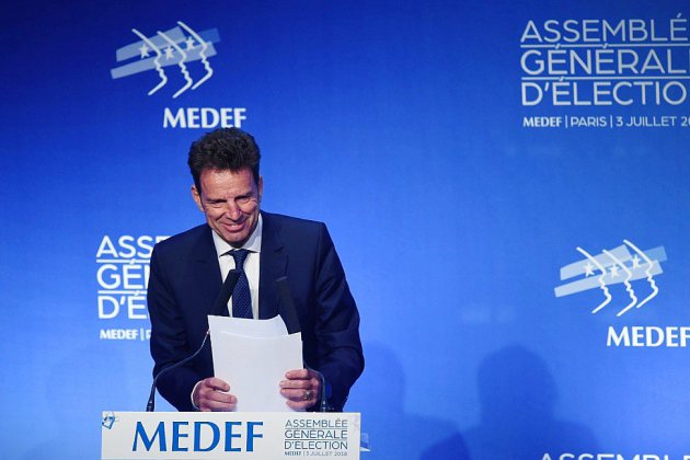 Geoffroy Roux de Bézieux devient le nouveau président du Medef