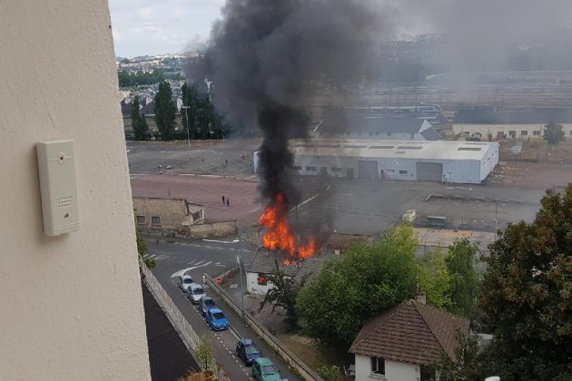 Caen. Incendie dans un ancien squat à Caen