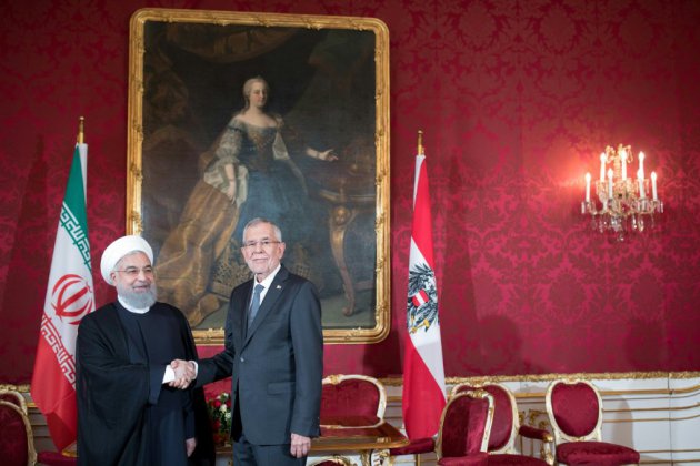 Visite du président iranien en Autriche, assombrie par l'arrestation d'un diplomate