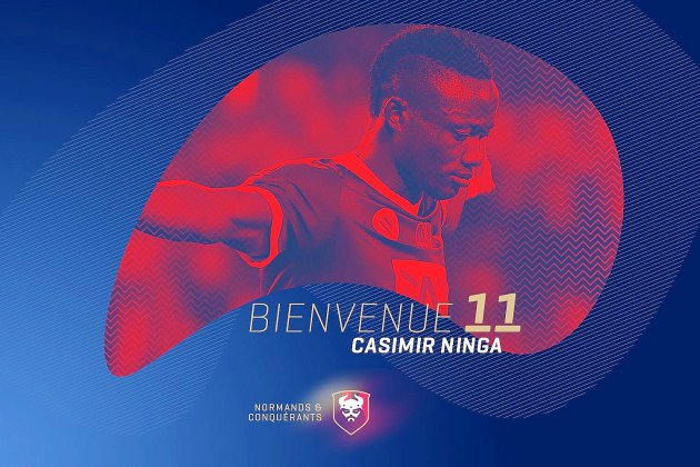 Caen. Football : Casimir Ninga signe au Stade Malherbe Caen !
