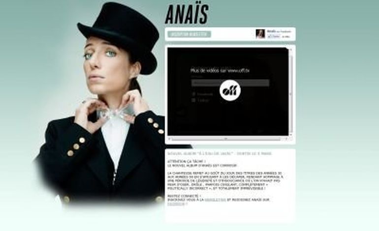 Le nouvel album d'Anaïs sort en mars