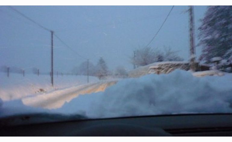 METEO : la neige revient demain, samedi, en Basse-Normandie