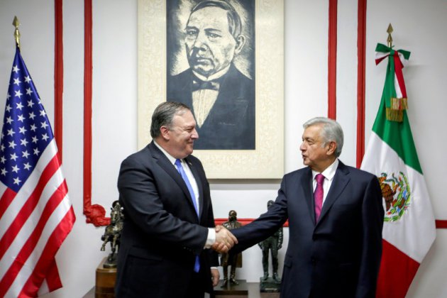 Pompeo rencontre à Mexico le président-élu Lopez Obrador
