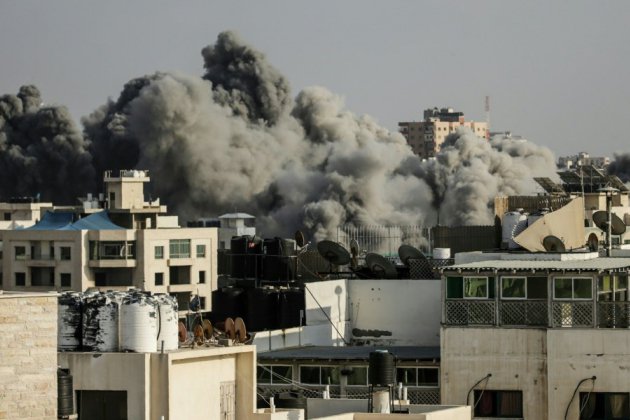 Israël dit avoir mené ses plus grosses frappes contre Gaza depuis 2014, deux Palestiniens tués