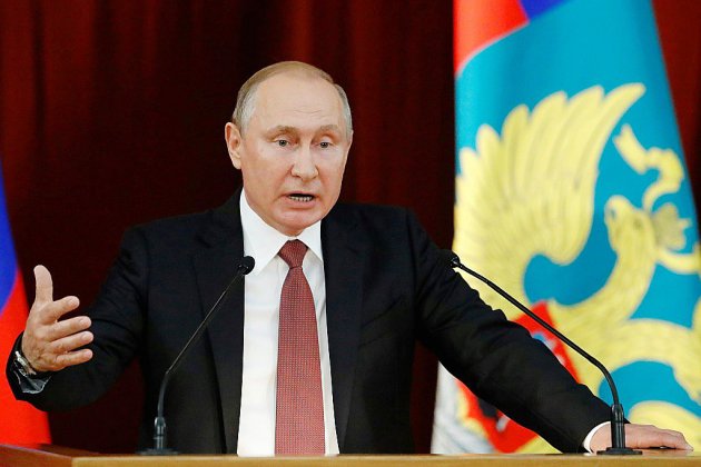 Poutine dénonce des "forces" aux Etats-Unis "prêtes à sacrifier" les relations avec Moscou