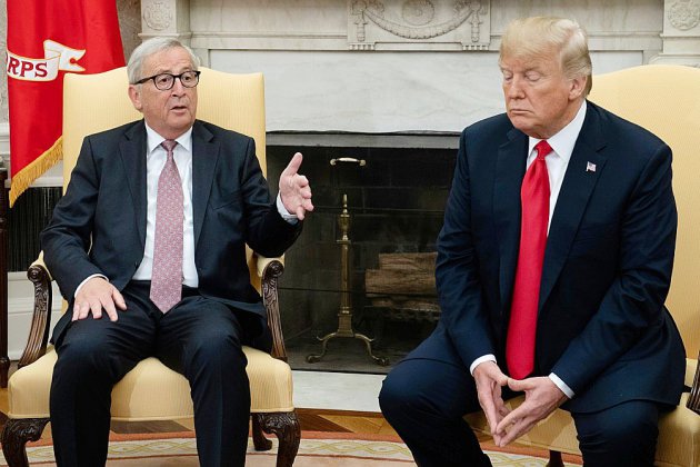 Commerce: rencontre "productive" Trump et Juncker à la Maison Blanche