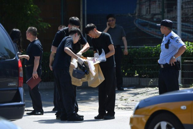 Chine: l'explosion devant l'ambassade des Etats-Unis causée par un individu qui s'est blessé
