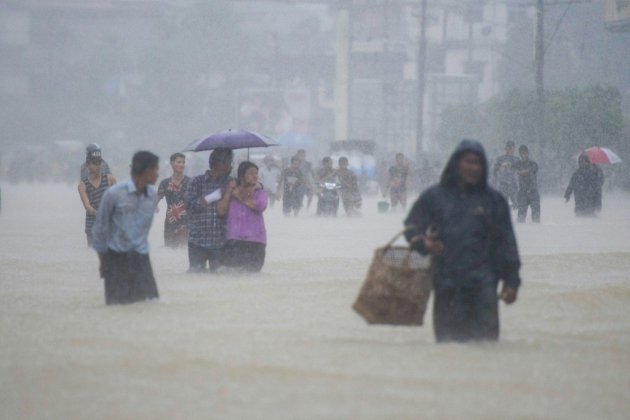 Inondations en Birmanie: au moins cinq personnes tuées, des dizaines de milliers déplacées