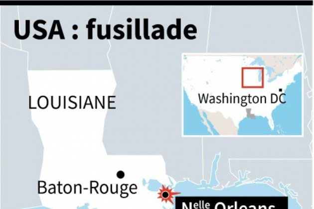 Fusillade à La Nouvelle Orléans: 3 morts et 7 blessés