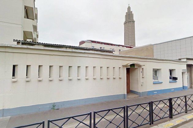 Le-Havre. Des tags sur la synagogue du Havre