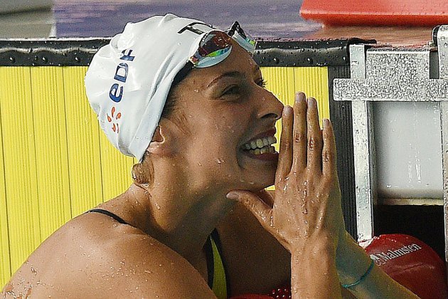 Euro de natation: la Française Fantine Lesaffre en or sur 400 m 4 nages