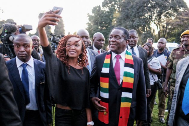 Zimbabwe: le président élu Mnangagwa défend une élection "libre, juste et crédible"