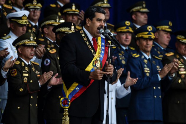 Venezuela: Maduro dit avoir échappé à un attentat et accuse la Colombie