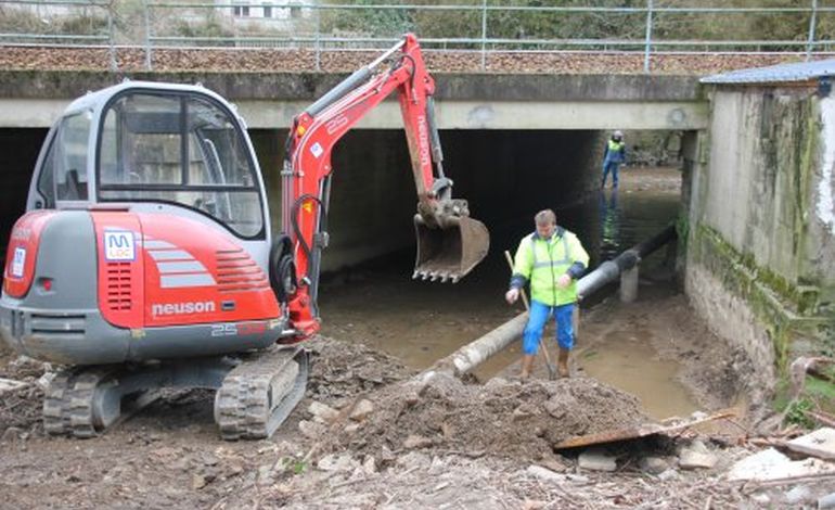 Cherbourg : des travaux pour éviter de nouvelles inondations