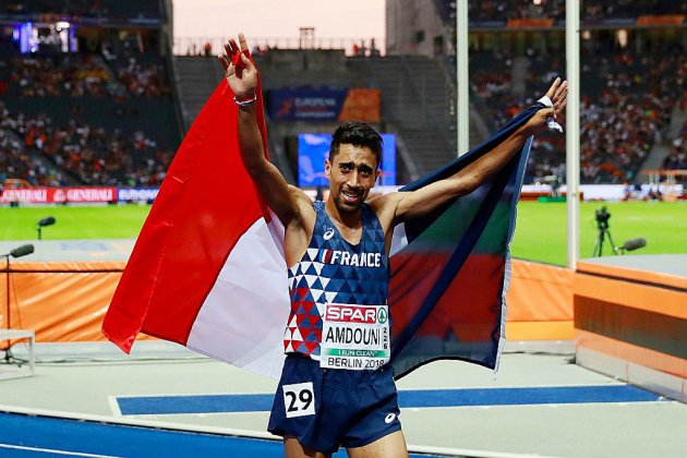 Athlétisme: le Français Morhad Amdouni champion d'Europe du 10.000 m