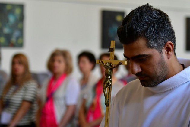 A Lourdes, les Chrétiens d'Orient en pèlerinage "sans risque d'être tués"