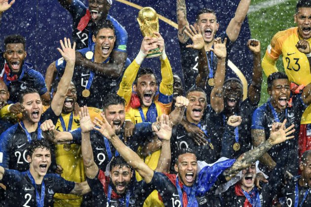 Classement Fifa: la France, championne du monde, en tête