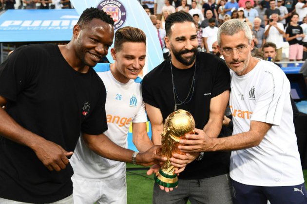 Ligue 1: Marseille avec ses trois champions du monde Mandanda, Rami et Thauvin