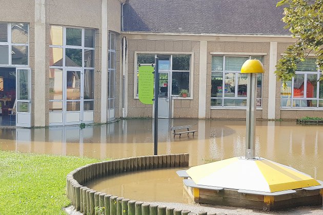 Alençon. Inondations : réouverture retardée pour l'école Géraud à Alençon