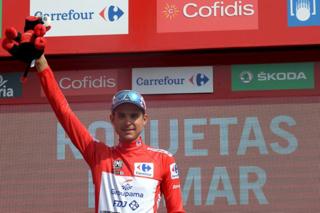 Tour d'Espagne: Rudy Molard premier leader français de la Vuelta depuis 2011