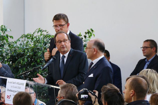 Cherbourg. Hollande et Cazeneuve remotivent les socialistes à Cherbourg