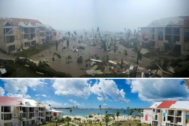 Un an après l'ouragan Irma, Saint-Martin poursuit sa lente reconstruction
