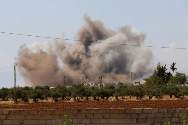 Syrie: bombardements intensifs contre Idleb, après l'échec du sommet de Téhéran