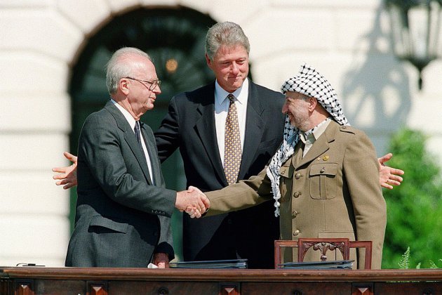 Conflit israélo-palestinien: 25 ans après, l'espoir d'Oslo paraît bien loin